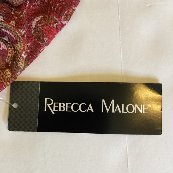 Rebecca Malone Hi-Low Pull-Over Blouse Size Large NWT - Picture 6 of 10